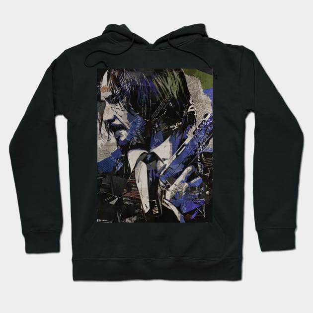 John Wick Hoodie by SkipBroTees